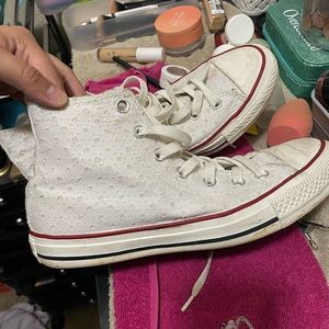 Converse White High Top